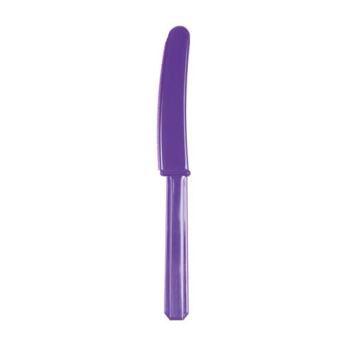 Picture of PLASTIC KNIVES - PURPLE